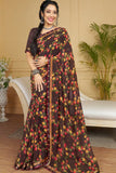 chiffon saree