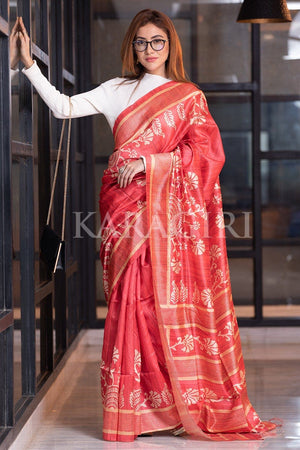 KALAMKARI GEORGETTE-KSG9 – Gayathri Reddy Traditional Designer Studio