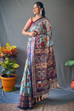 kalamkari saree