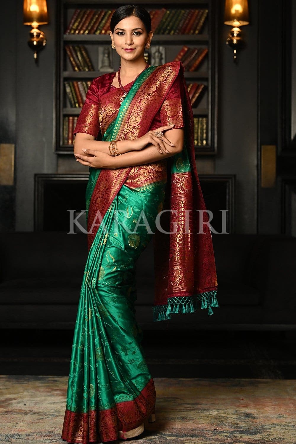 silk saree blouse designs