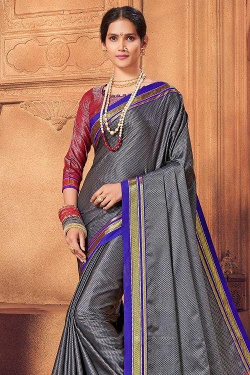 Buy Khan saree silk online from Shinde's Yeola Paithani Saree