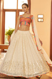 light colour lehenga