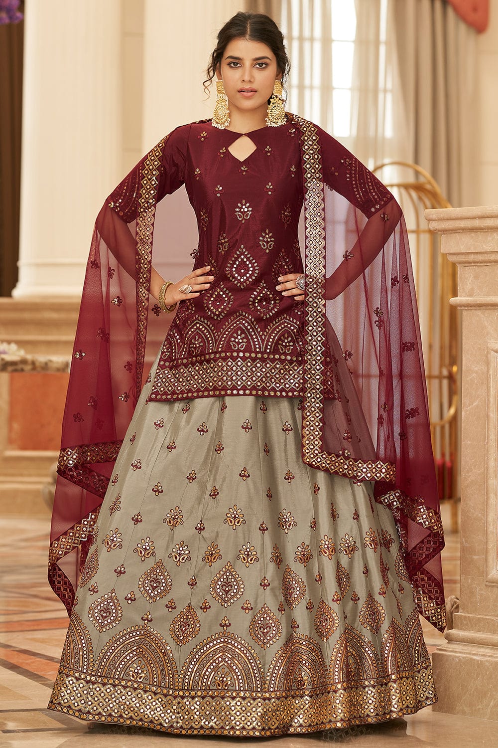 red lehenga choli, lehenga choli at best price