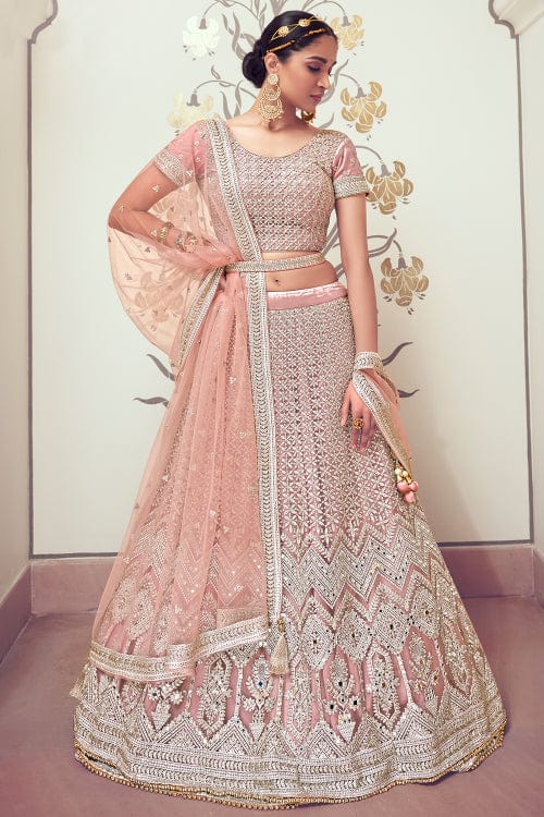 pink lehenga choli