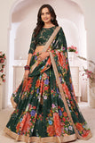 black lehenga choli