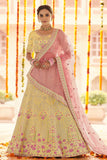 yellow lehenga choli