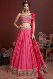 pink lehenga choli