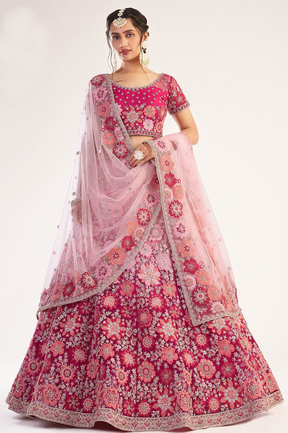 Pink Lehenga Set – Priyanka Singh