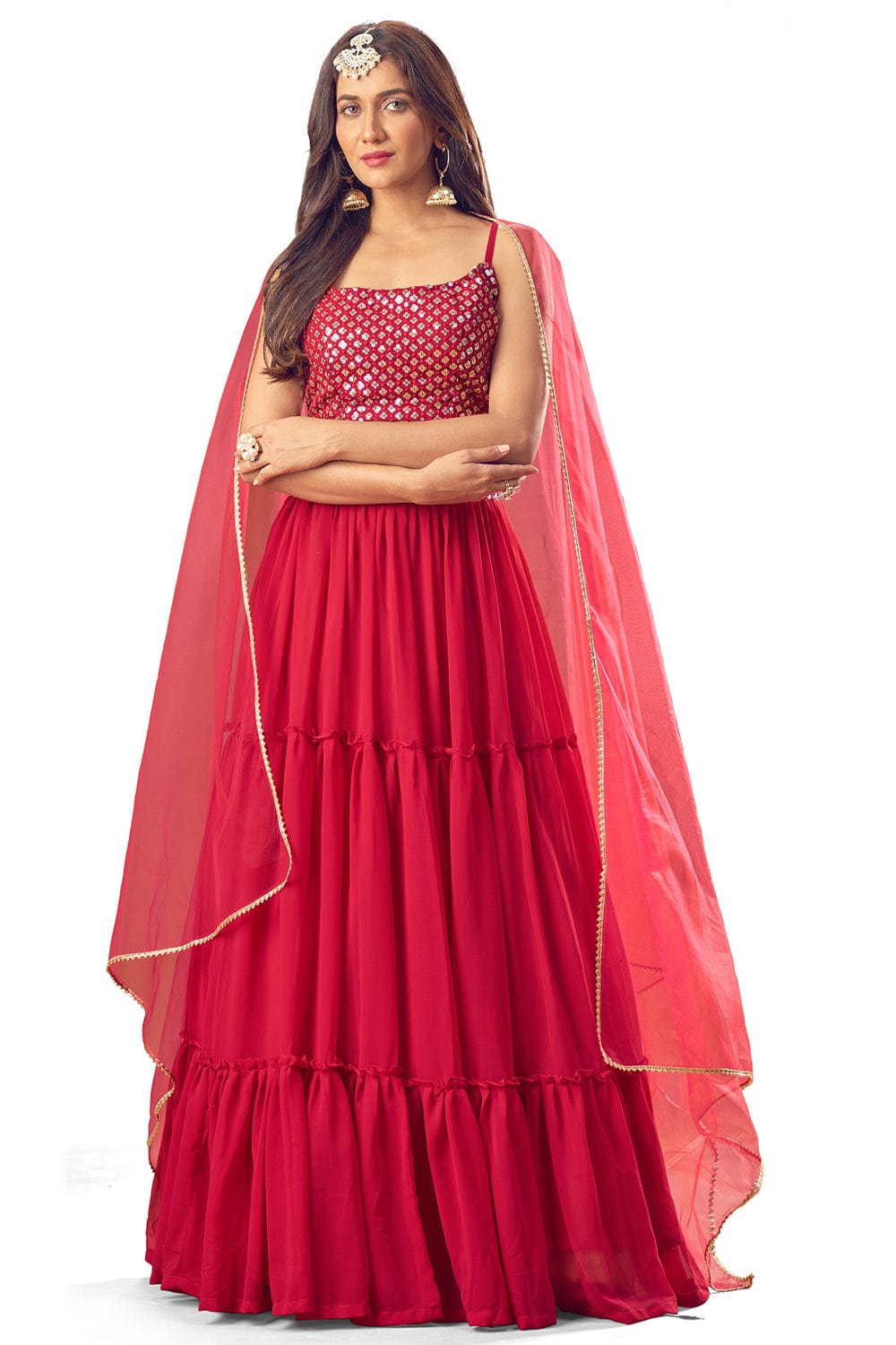 pink lehenga choli