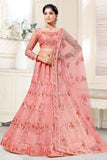 pink lehenga choli