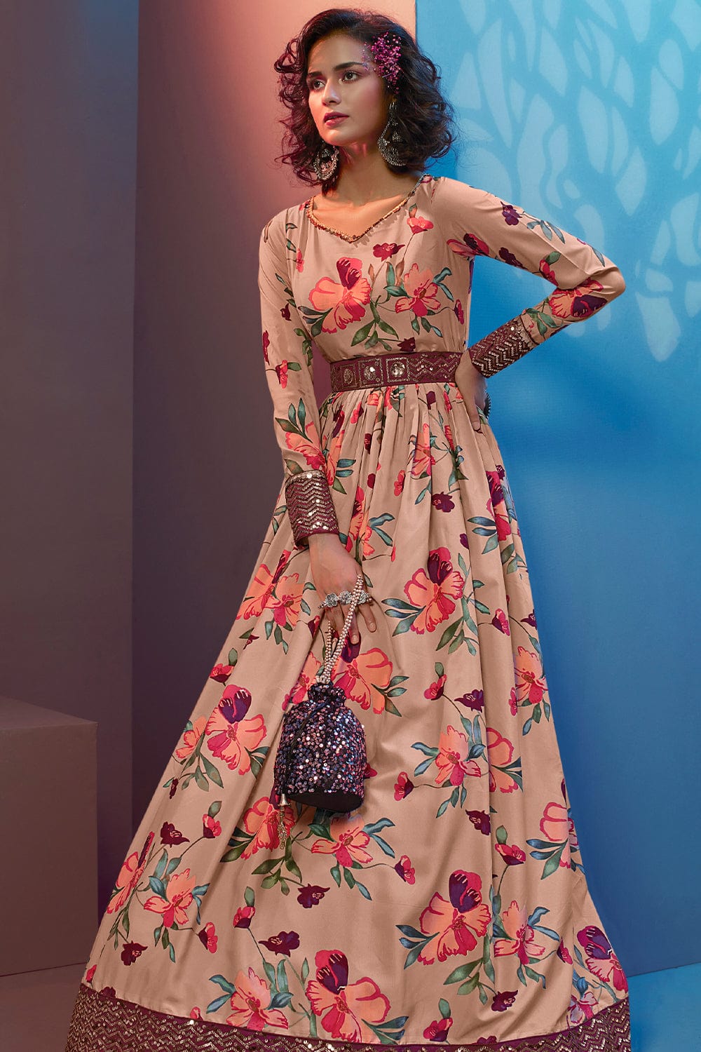 Designer Pakistani Lehenga Blouse Design Gown for Walima Wear – Nameera by  Farooq