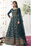 blue lehenga