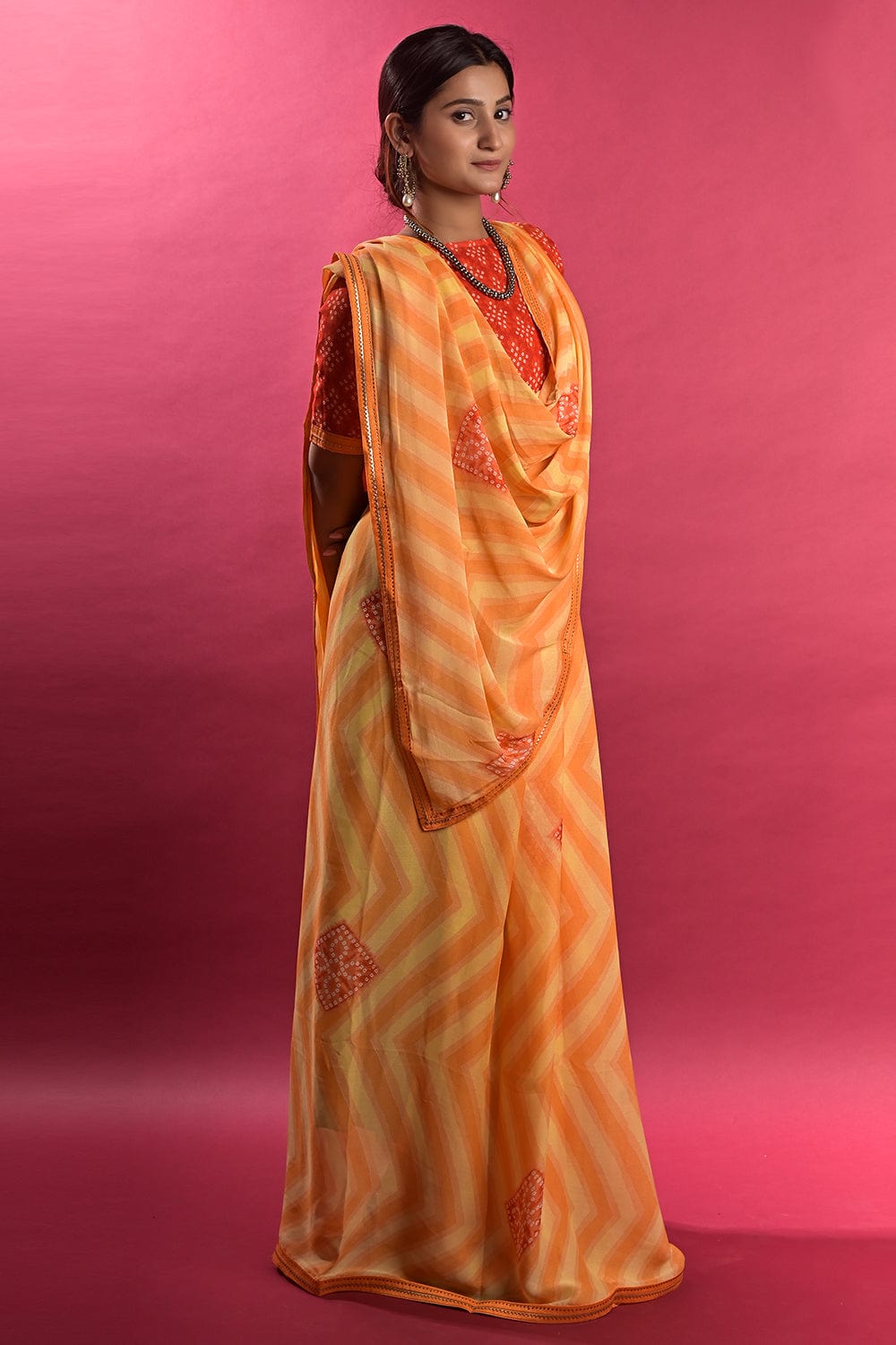 leheriya saree