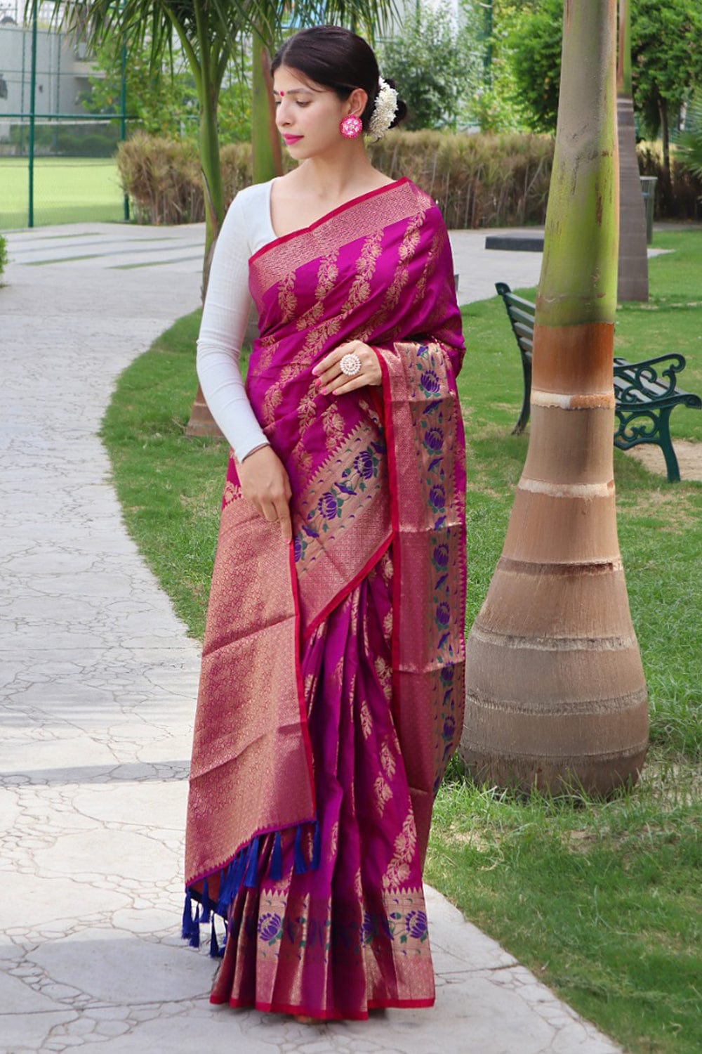 leheriya saree