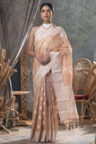 linen saree