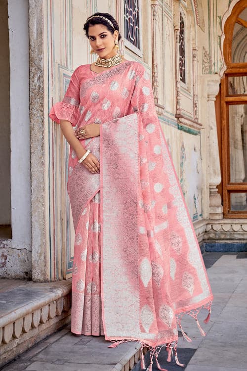 linen sarees