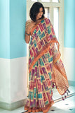 linen saree