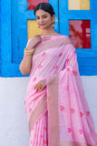 linen saree