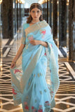 linen saree