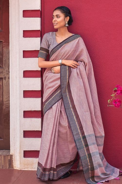 linen sarees