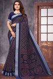 linen saree