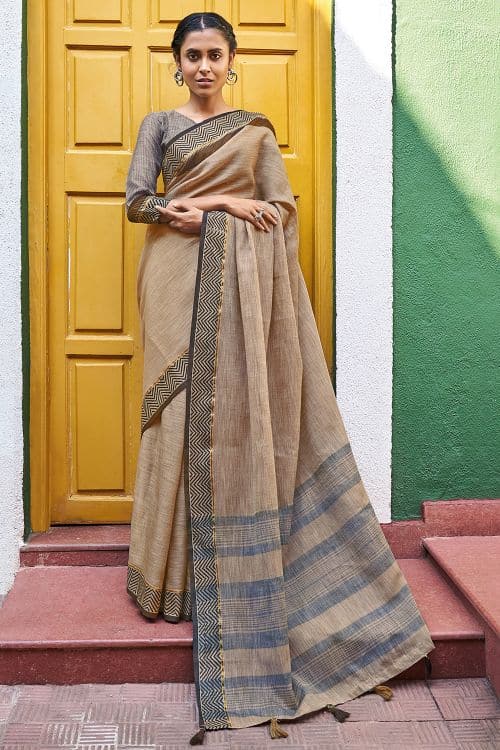 linen sarees