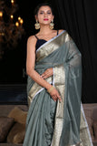 linen saree