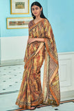 linen saree