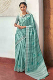 linen saree