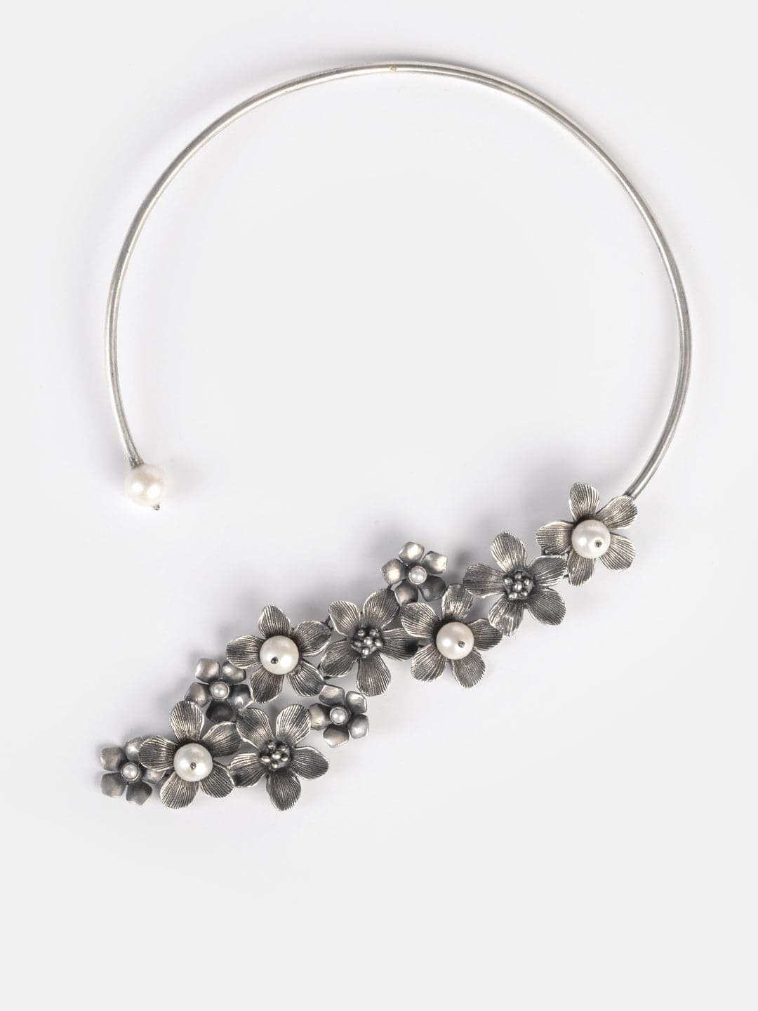 Jen W Necklace in 925 Silver