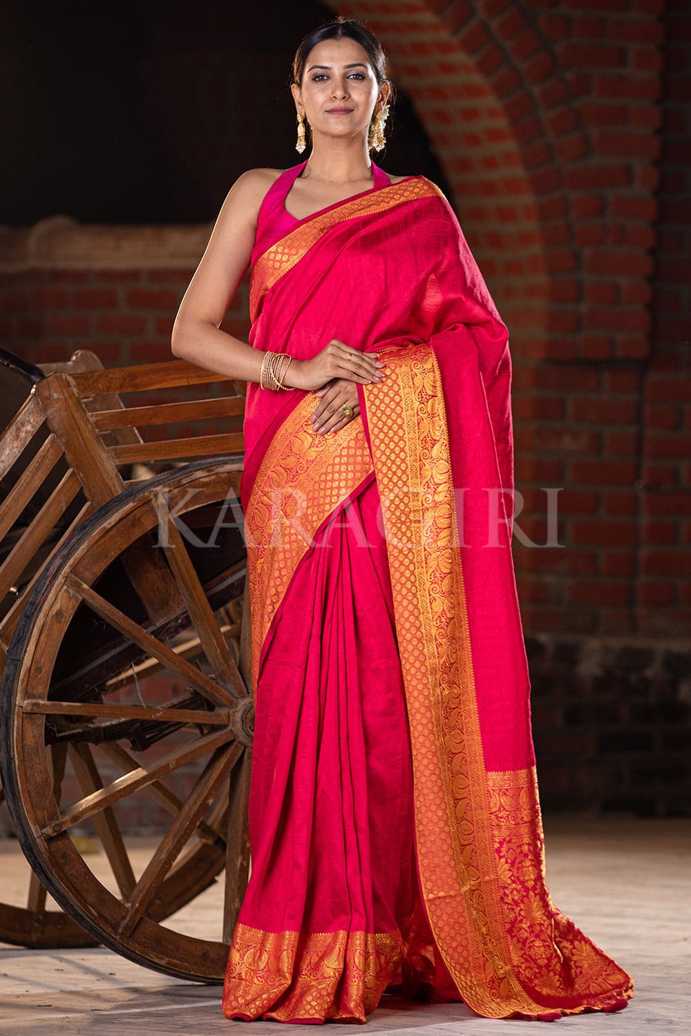 Buy Yellow Banarasi Patola Saree online-Karagiri