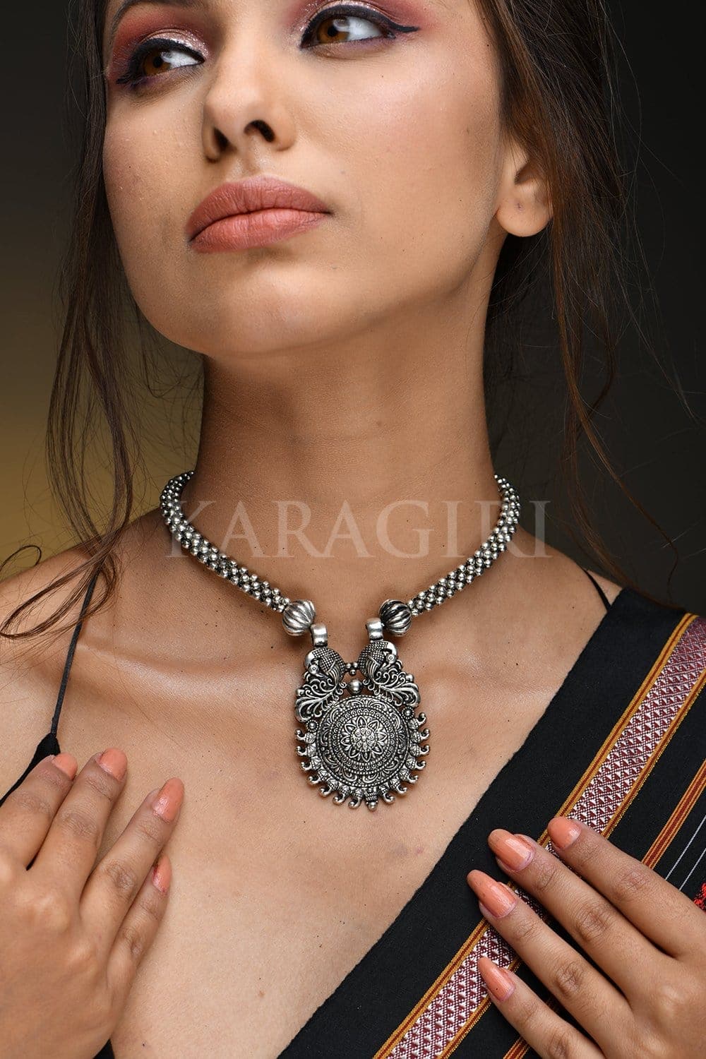 Silver on sale plated necklace