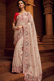 organza saree