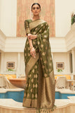 organza saree