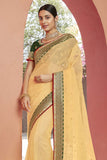 organza saree