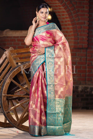 Buy Tuscany Yellow Cotton Saree online-Karagiri