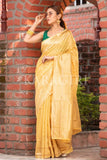 Organza Saree Mocassin Yellow Organza Saree saree online