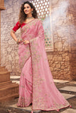 organza saree