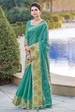 organza saree