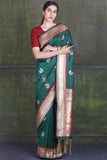 Paithani Saree Deep Green Paithani Saree saree online