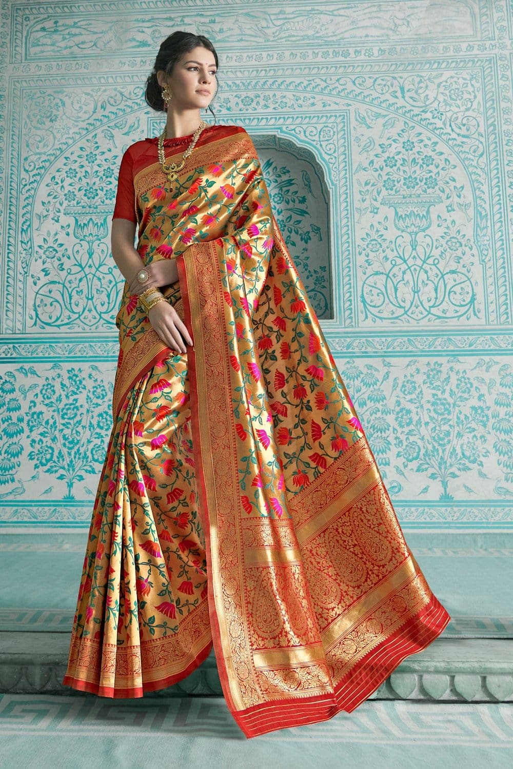buy paithani saree online Archives - FashionBuzzer.com