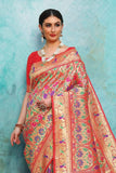 Paithani Saree Multi Color Woven Paithani Saree saree online