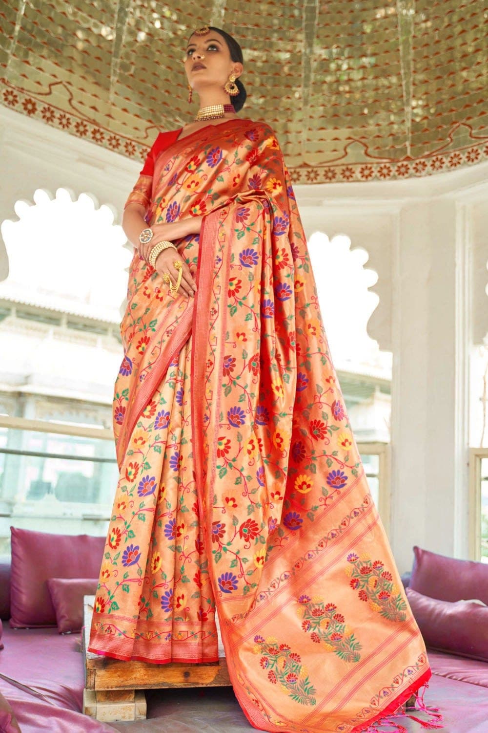 Buy Silk Sarees Online at Best Price in India | Karagiri