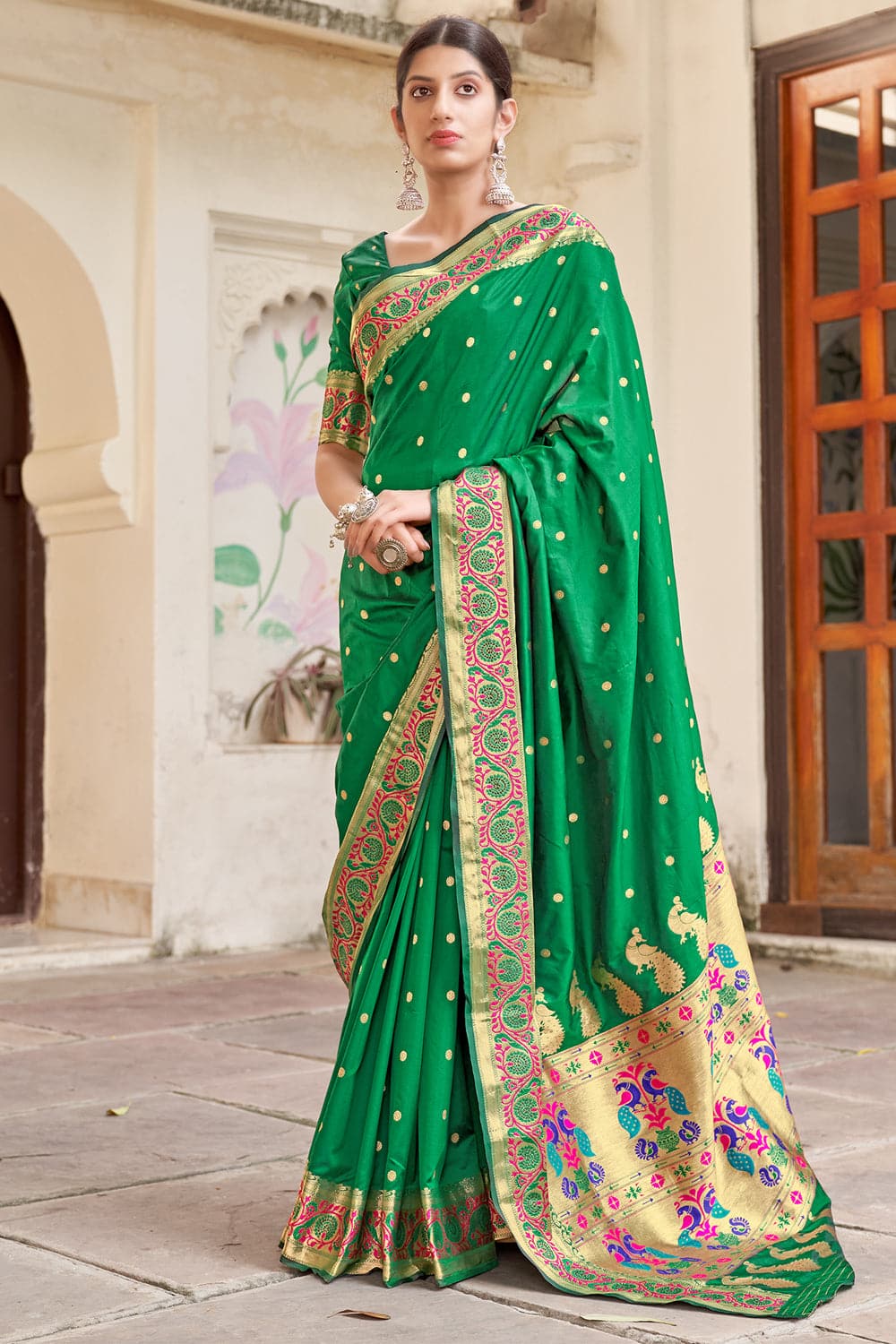 paithani silk saree