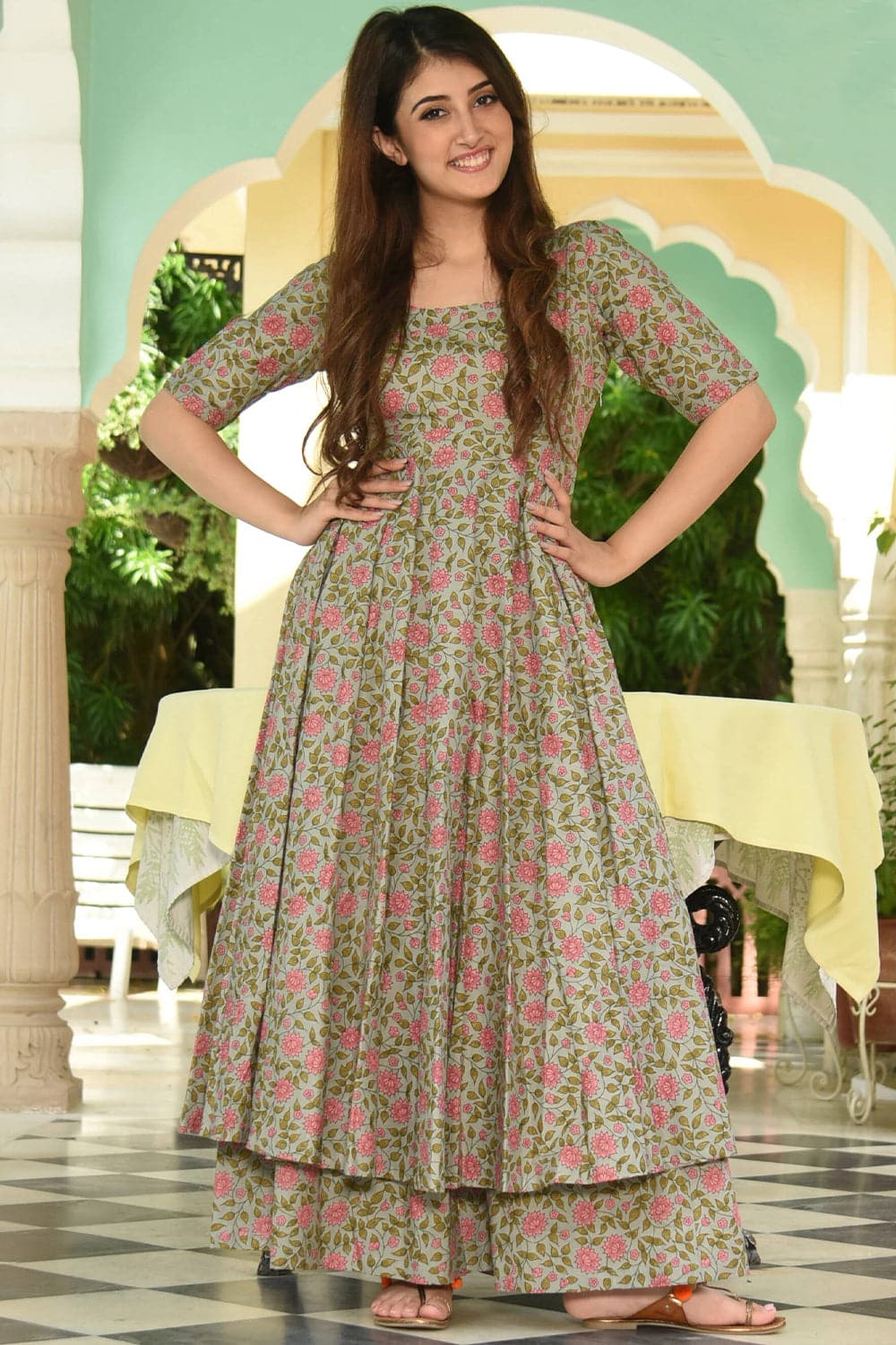 Karishma Kapoor Plazo Suits | 3d-mon.com