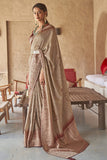 grey patola saree