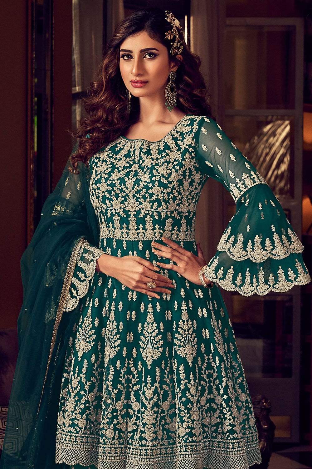 Sharara palazzo outlet suit