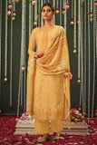 yellow salwar suit