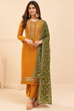 yellow salwar suit