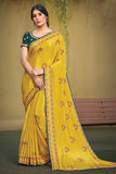 Satin Saree Butter Yellow Satin Saree saree online